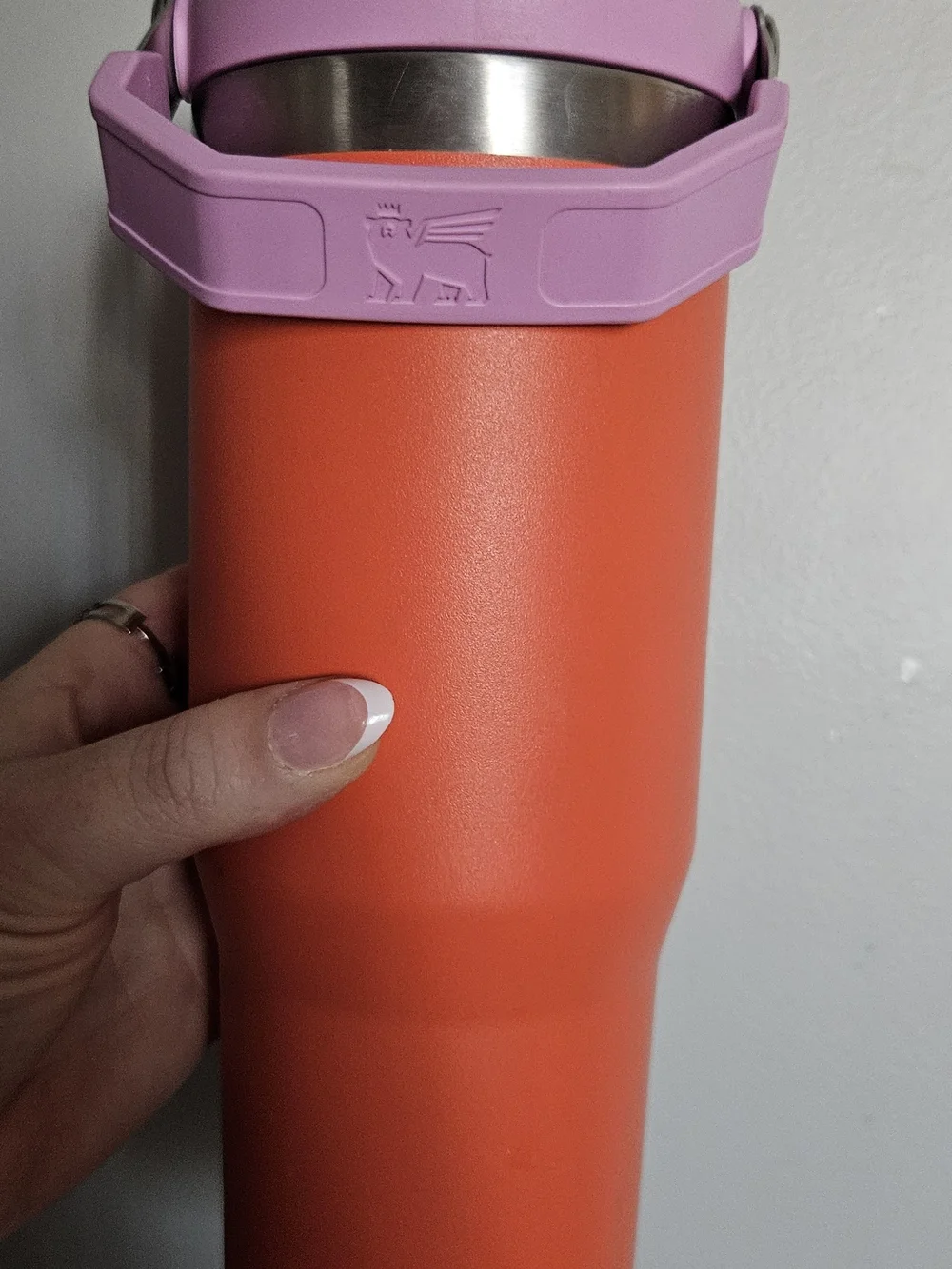 Stanley Orange Travel Tumbler - Picture 3 of 4